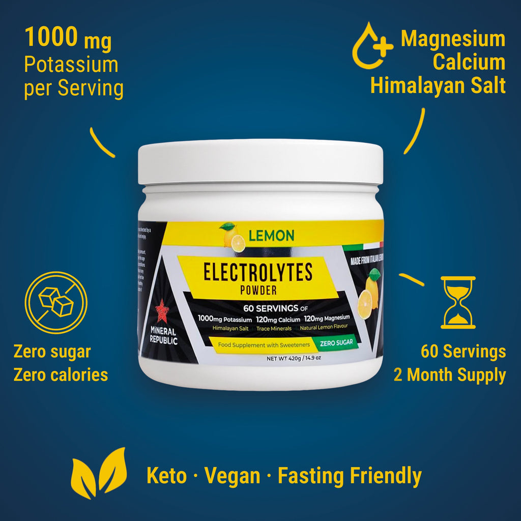 Superblend Electrolyte Powder – Lemon