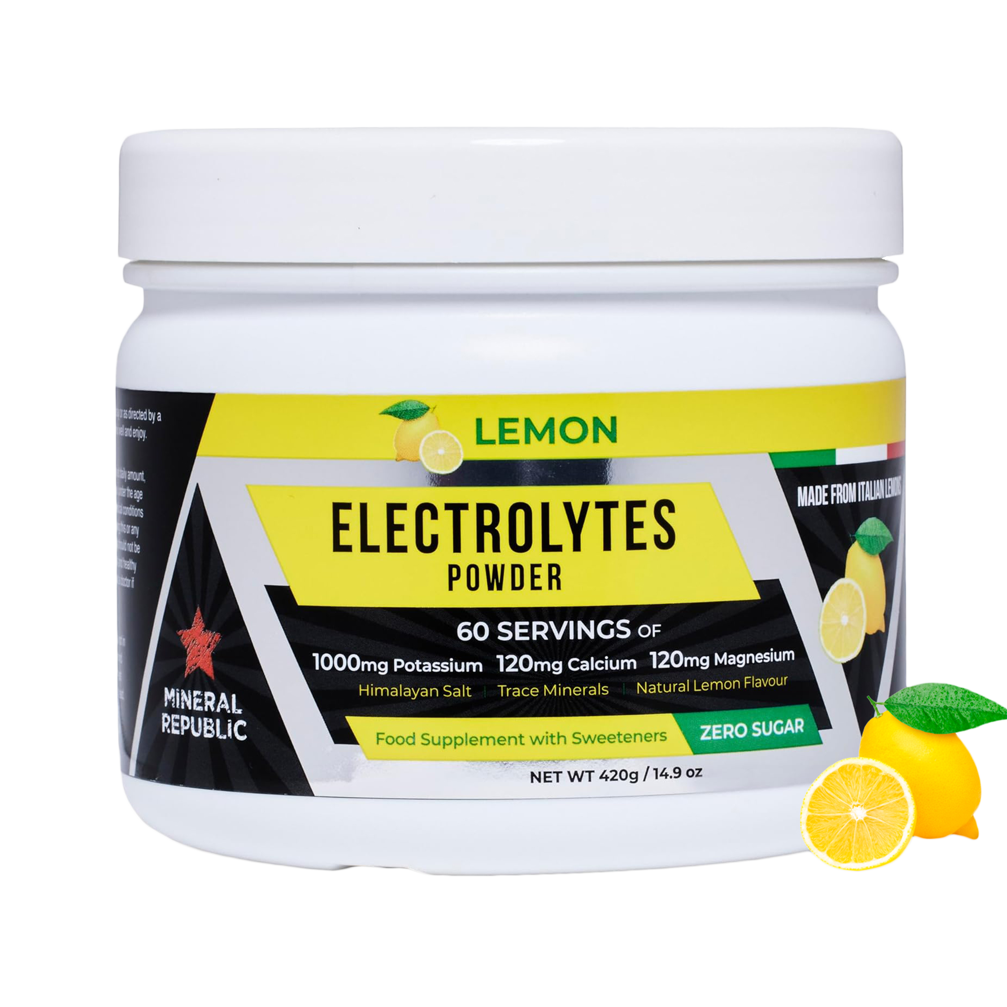 Superblend Electrolyte Powder – Lemon
