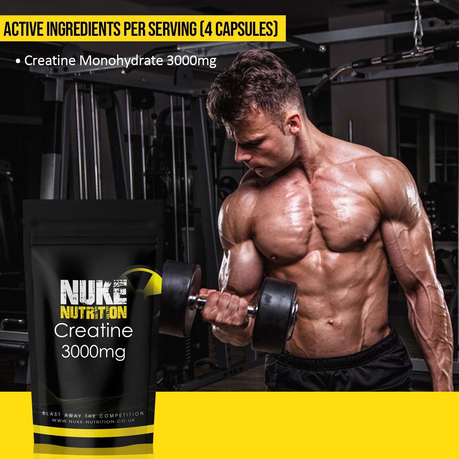 MAJOR Creatine Monohydrate 3000mg
