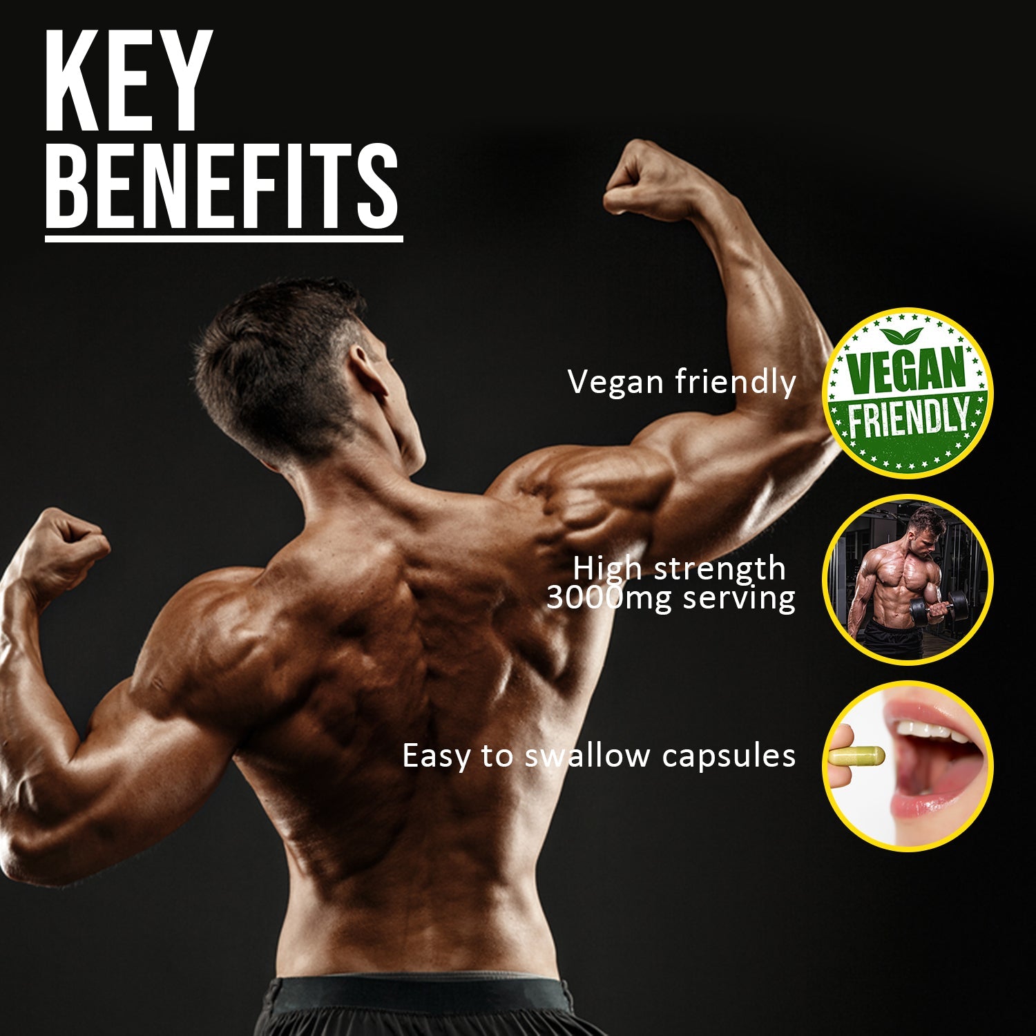 MAJOR Creatine Monohydrate 3000mg