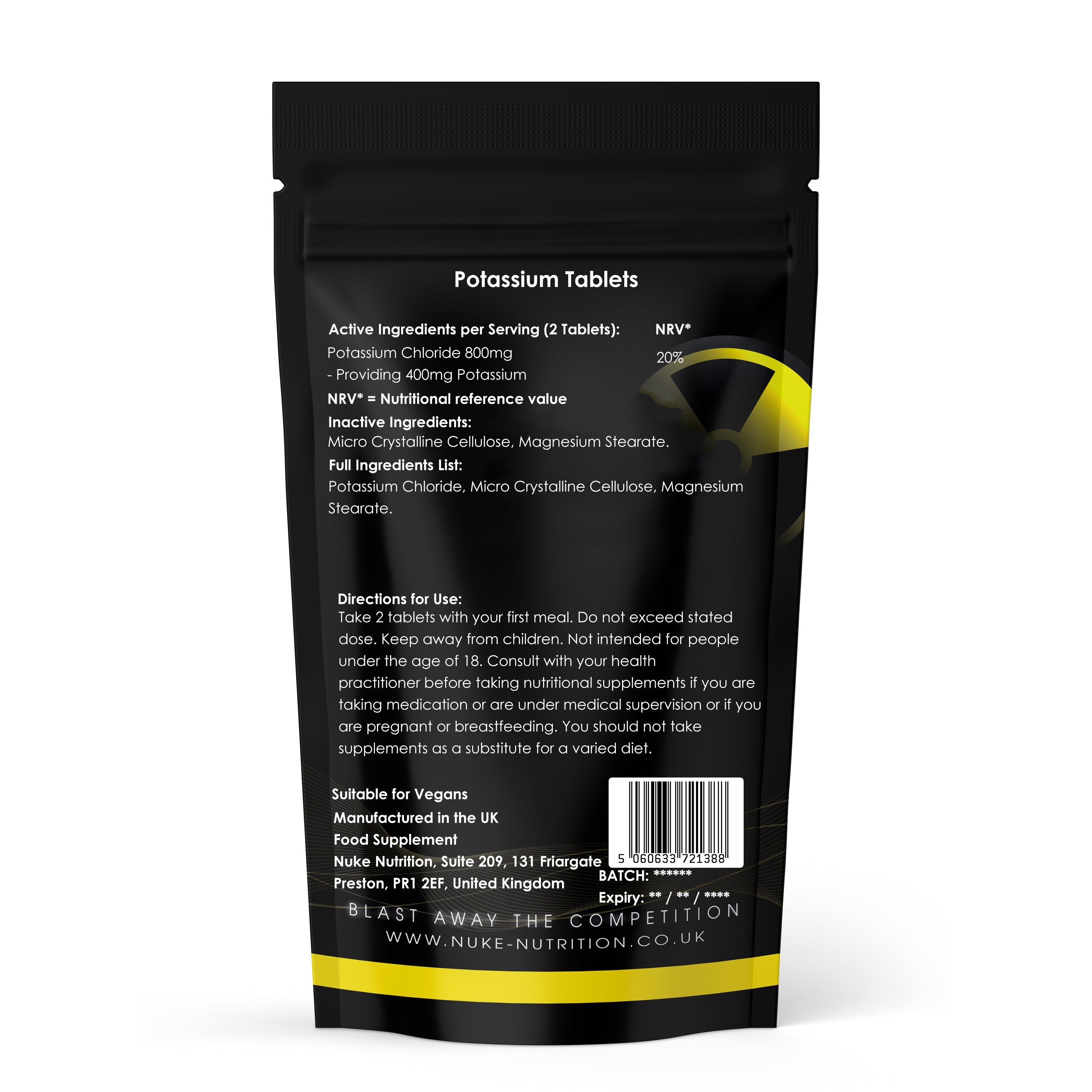 MAJOR Potassium 200mg