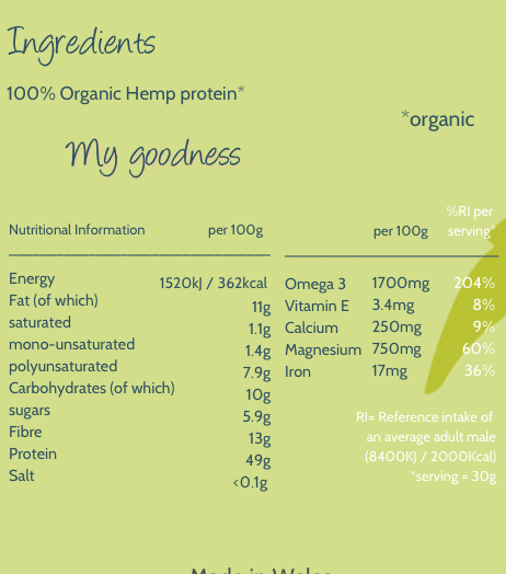 Marvellous Hemp Protein