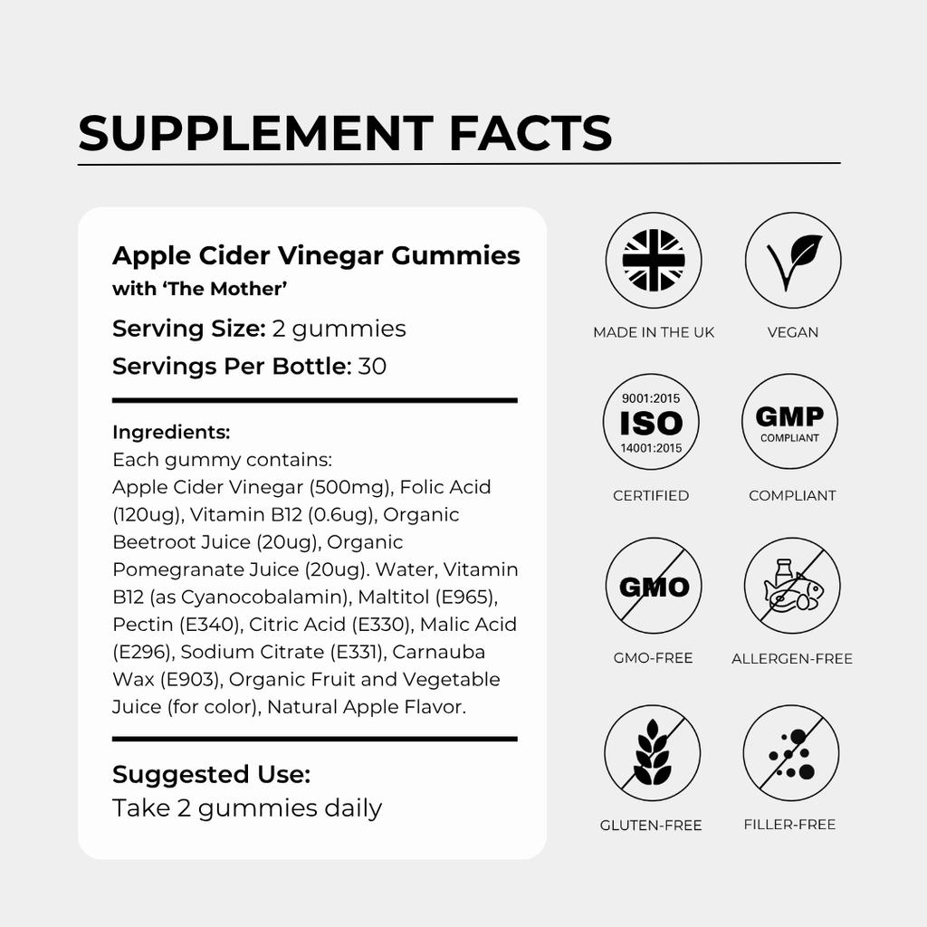 Superblend Apple Cider Vinegar Gummies