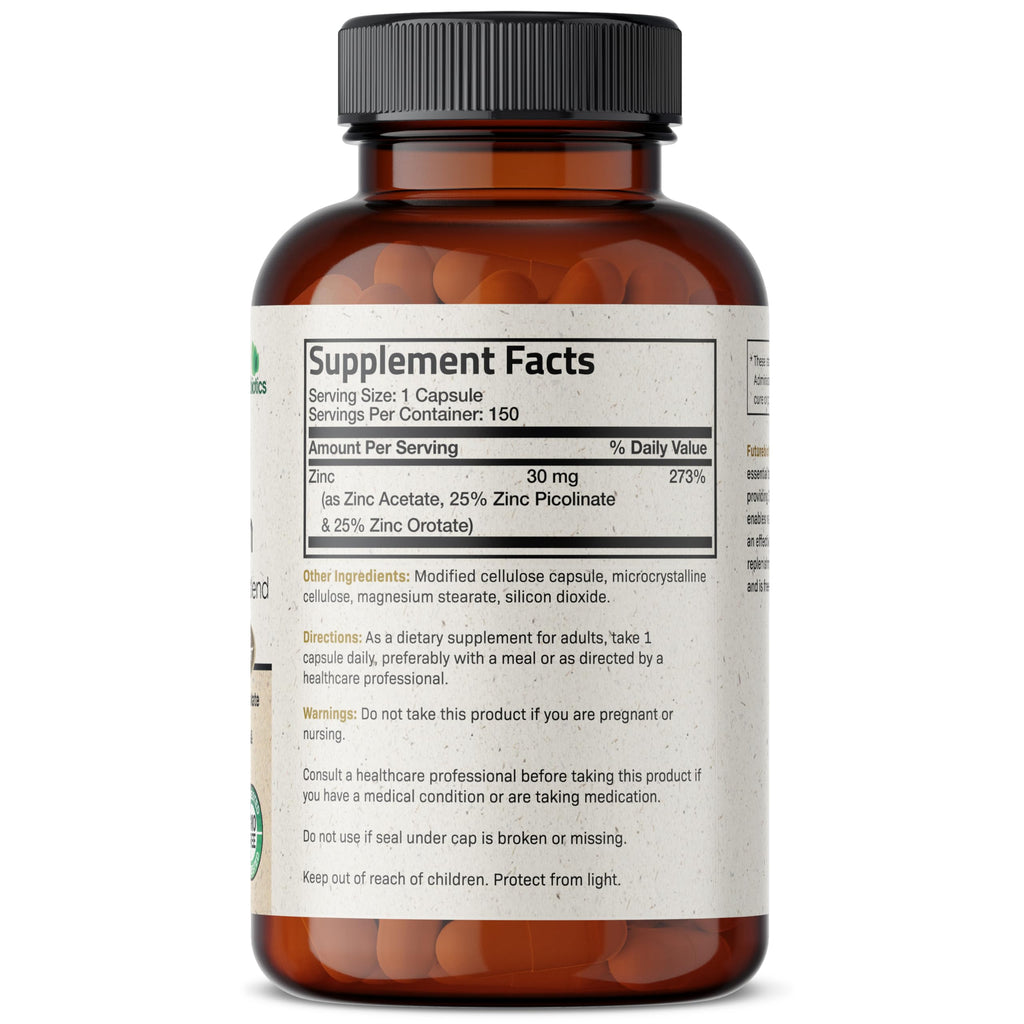 Futurebiotics Zinc Triple Action 30mg