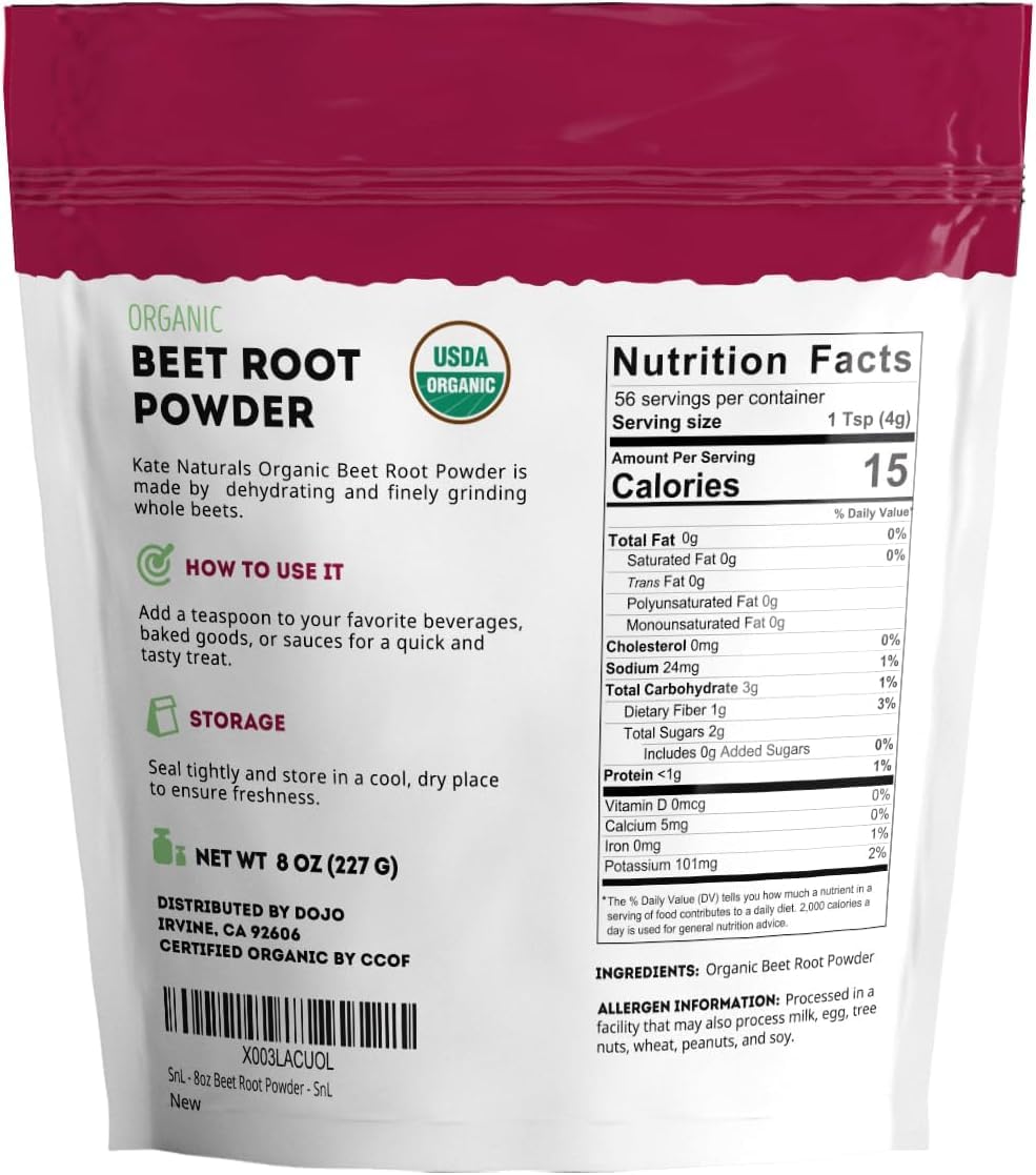 Kate Naturals Organic Beetroot Powder