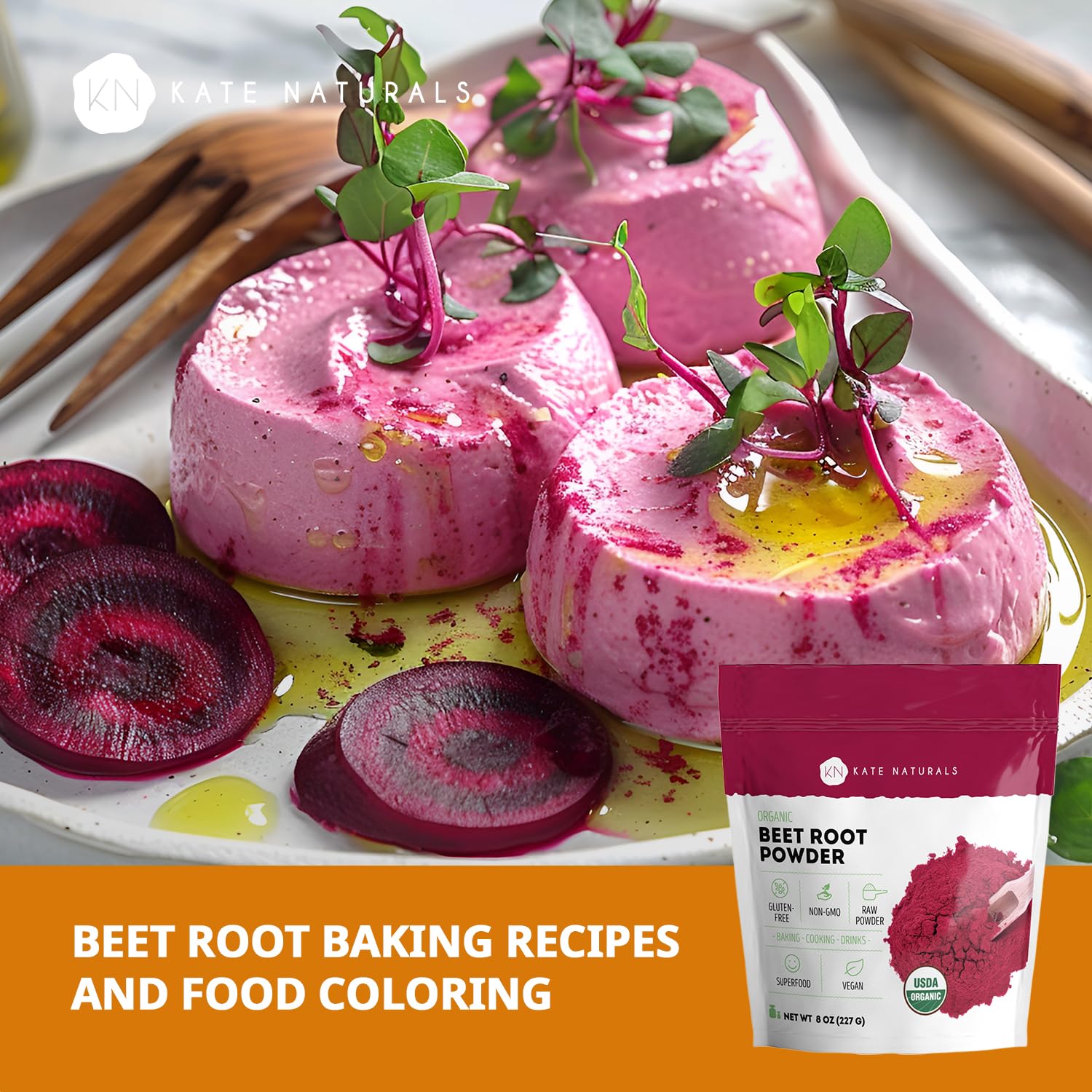 Kate Naturals Organic Beetroot Powder