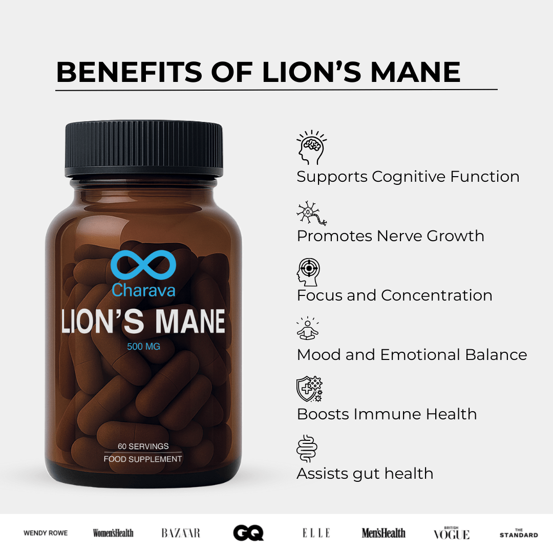 Charava Lion's Mane 500mg
