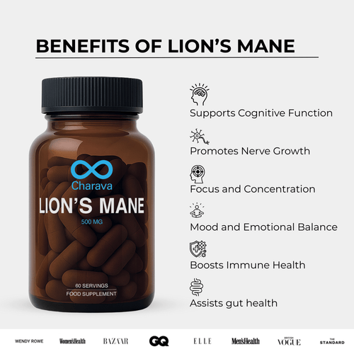 Charava Lion's Mane 500mg