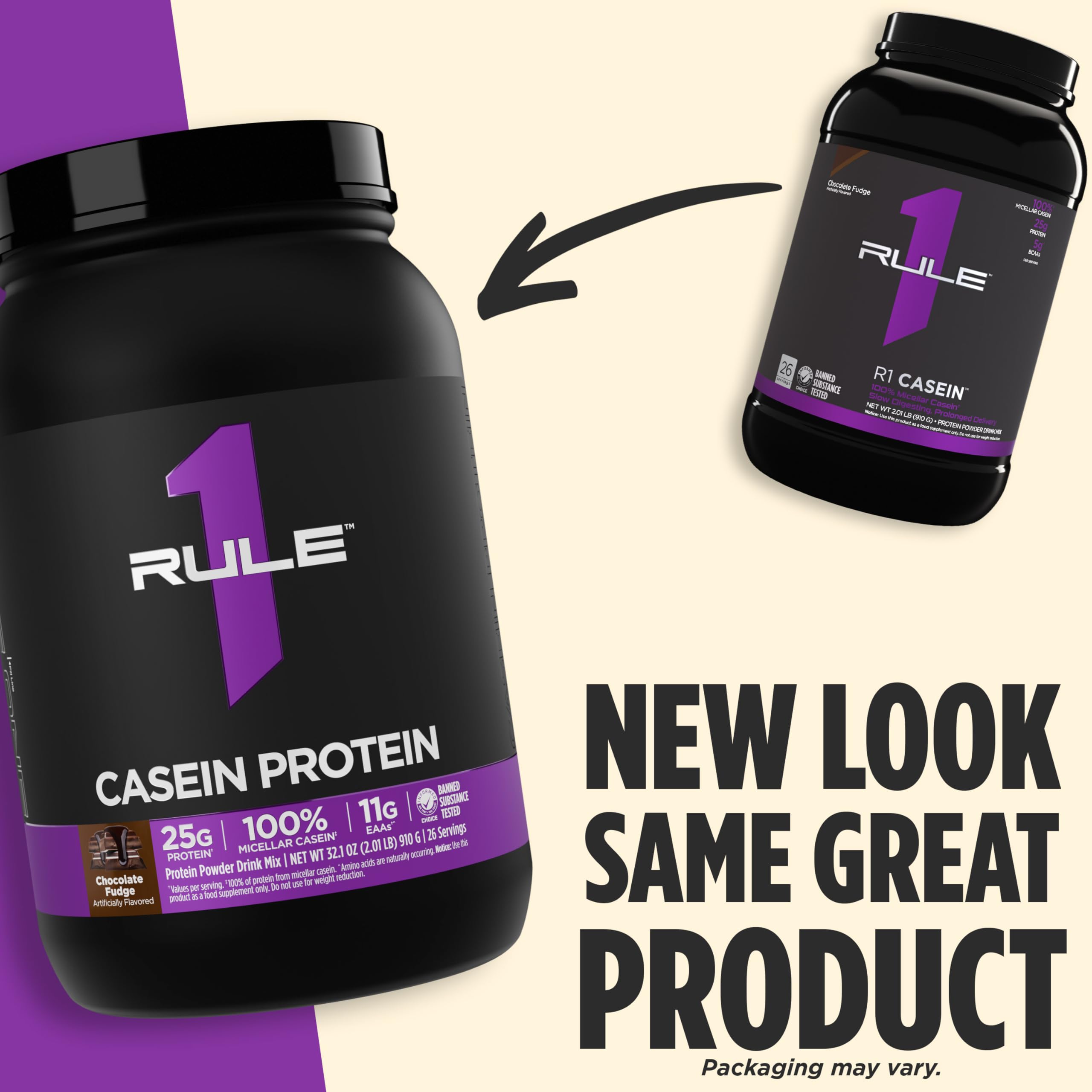 Rule 1 Casein Protein – Chocolate Fudge